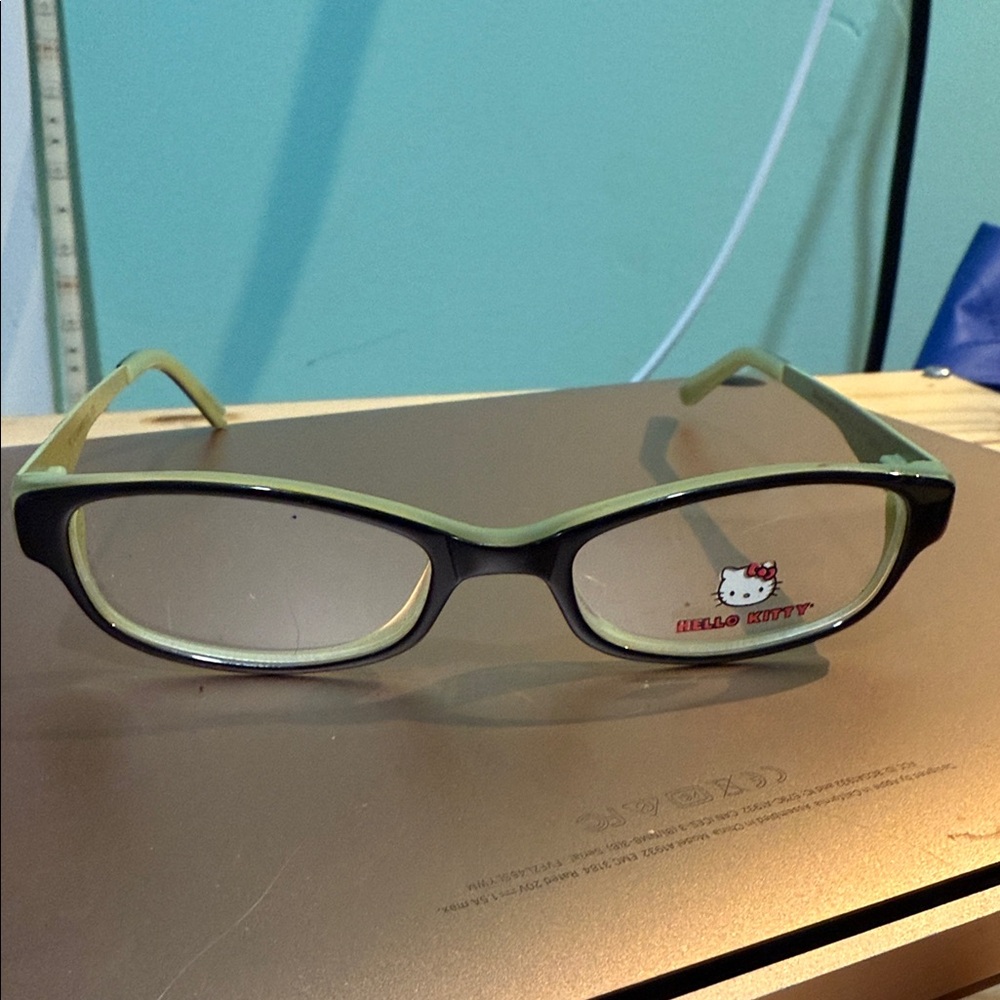 Hello Kitty Black and Yellow Glasses for kids!!